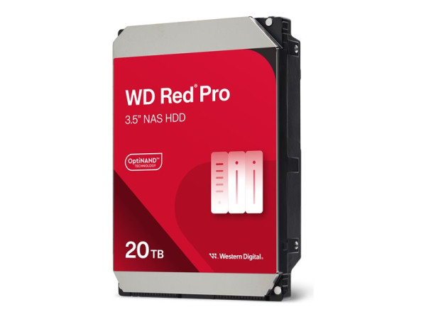 Western Digital WD 20TB WD201KFGX Red Pro 7200 SA3