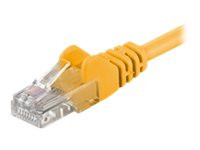Patchkabel RJ45 U/UTP Cat5e 5,00m gelb