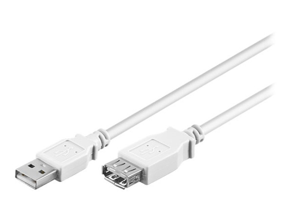 Goobay (ohne Kennzeichnung) USB Verl AA 030 HiSpeed 2.0 WEIS