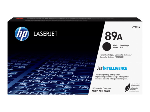 HP Toner BK CF289A | 5.000 Seiten