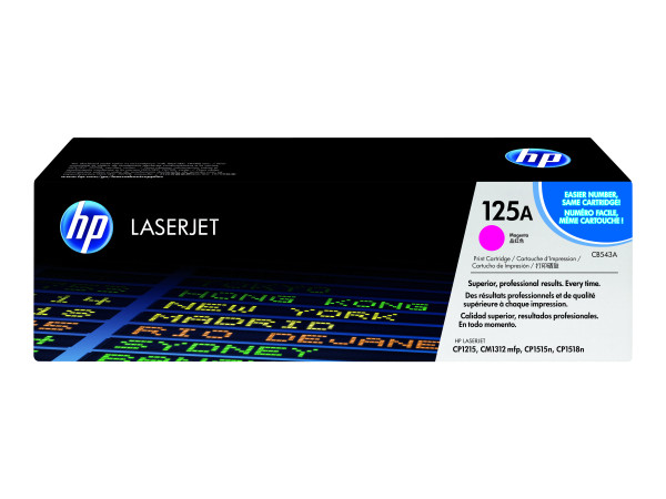 Toner HP CB543A 1400 Seiten Magenta