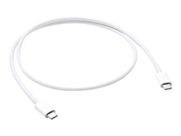 Apple Thunderbolt 3 Kabel 0,8m | MQ4H2ZM/A weiß, 0,8