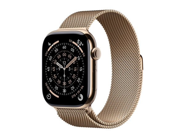 Apple Watch Series 11 (Titan Gold, Titangehäuse, 46 mm,