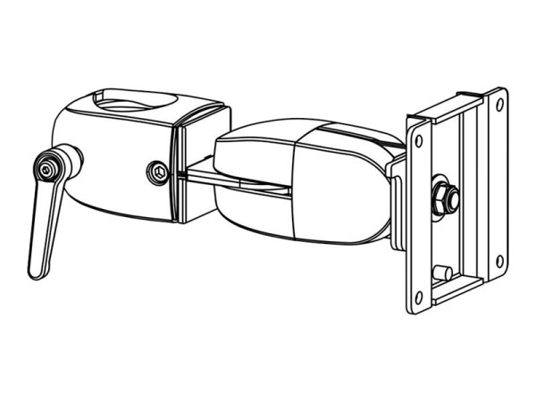 Ergotron Klemm Doppelgelenk +P/L für Flachbildschirme