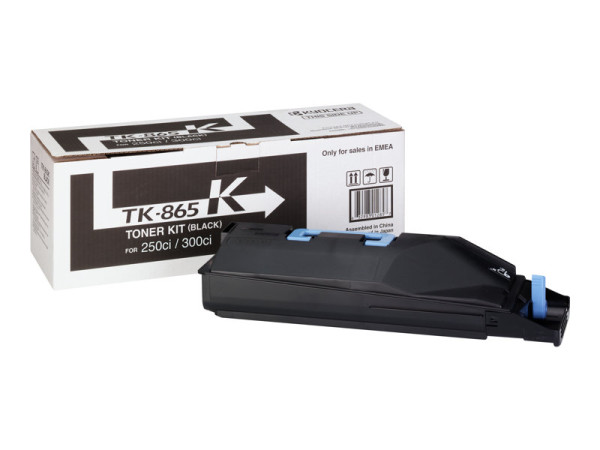 Kyocera/Mita 1T02JZ0EU0|TK 865 K Toner schwarz, 20.000