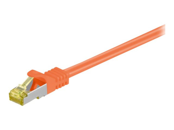 Goobay Patchk. CAT6A 500Mhz SFTP 3,00m LSZH orange