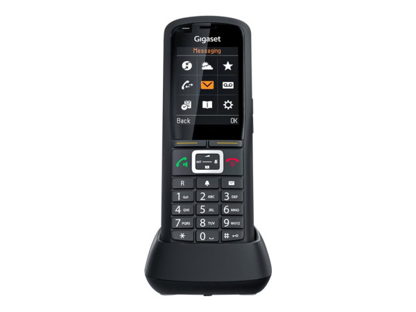 Gigaset Giga PRO R700H DECT Mobilteil schwarz Telefontyp: