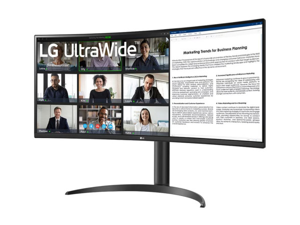 LG Electronics 34WR55QC-B (86.4 cm (34 Zoll), schwarz, QHD,