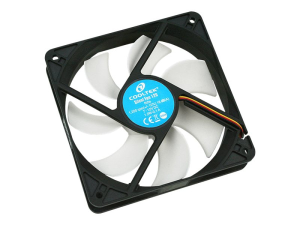 Cooltek CT-Silent Fan 120 120x120x25 120x120x25 mm 16.0