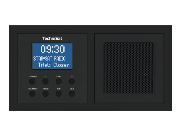 TechniSat Tech Digitradio UP 1, DAB+/UKW, BT) bk schwarz,