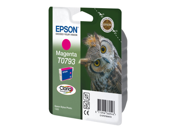 Epson C13T07934010|T0793 Tintenpatrone magenta, 685 Seiten,