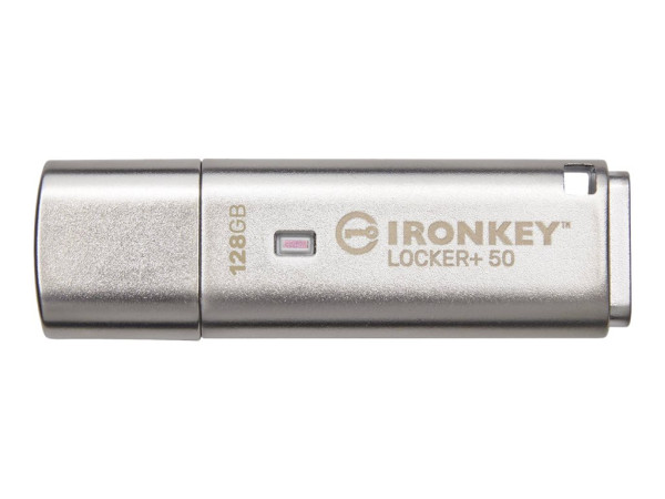 Kingston USB 128GB IronKey Locker 50+ U3 KIN