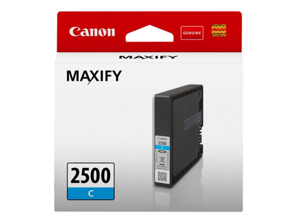 Canon Original PGI-2500C Druckerpatrone cyan 700 Seiten