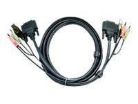 ATEN 2L-7D05UD 5 Meter 5 m DVI, USB, 2x Audio für