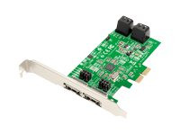 Contr. DAWI DC624e SATA 600MBps PCIe x2 Retail 4-port