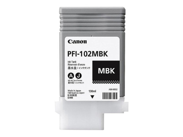 Canon 0894B001|PFI-102 MBK Tintenpatrone schwarz matt,