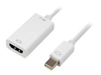 Sharkoon Adapter mini Displayp.->HDMI wh 15cm weiß