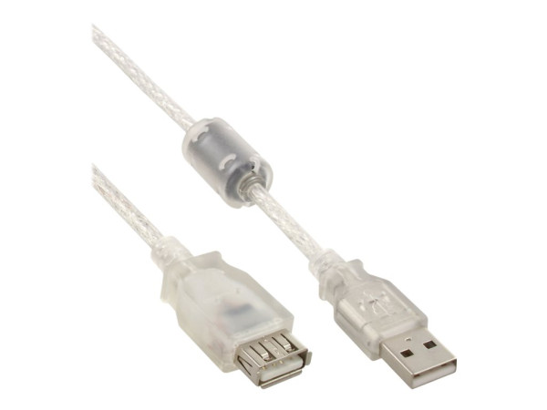 InLine® USB 2.0 Verlängerung, Stecker / Buchse, Typ A,