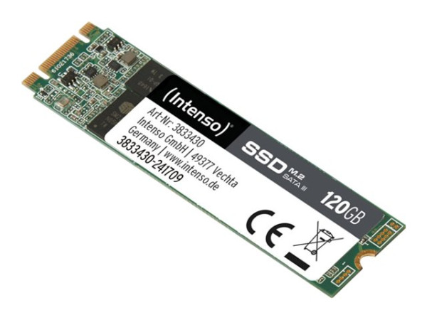 Intenso SSD 120GB 500/520 High Perf. M2 ITO SATA 6Gb/s