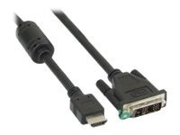 InLine® HDMI-DVI Adapterkabel, 19pol Stecker auf 18+1