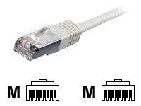 Patchkabel equip RJ45 SF/UTP Cat5e 0,25m grau (SFTP)