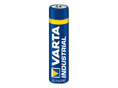 Varta Industrial, Batterie 4 Stück, AAA Alkali-Mangan 4