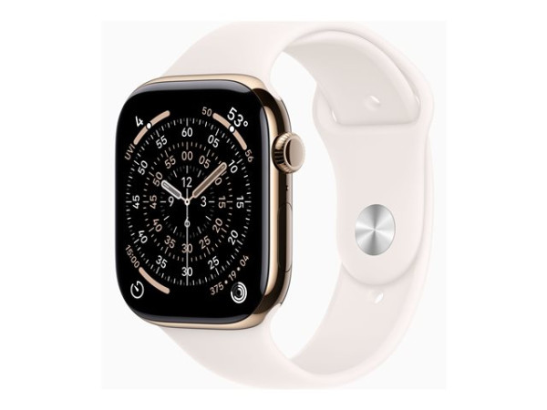 Apple Watch Series 11 (Titan Gold, Titangehäuse, 46 mm,