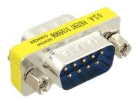 InLine® Mini-Gender-Changer, 9pol Stecker / Stecker