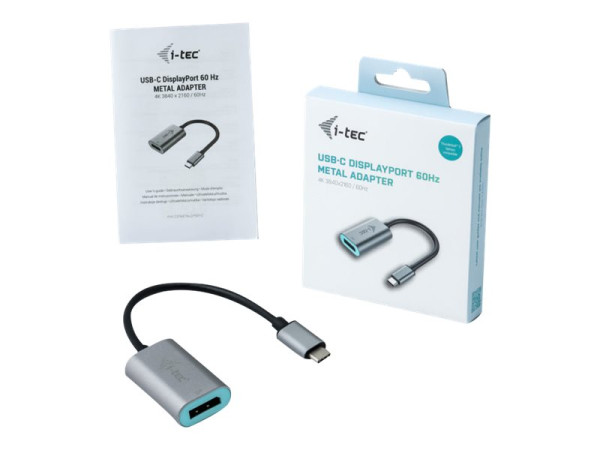 i-tec USB-C Metal Dis.Port Adap. 4K/60Hz |