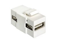 DeLOCK Keystone Modul USB 2.0 A Buchse > USB 2.0 A Buchse