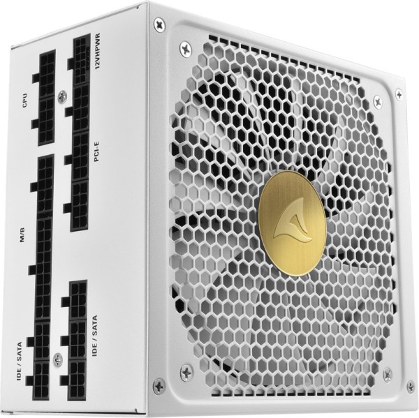Sharkoon REBEL P30 Gold 1000W ATX3.0 (weiß, 1x 12VHPWR, 4x