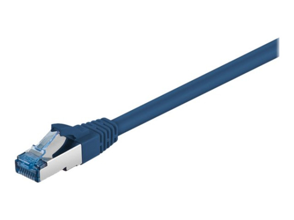 Goobay (ohne Kennzeichnung) CAT 6a-100 SSTP PIMF BLAU 1m CA