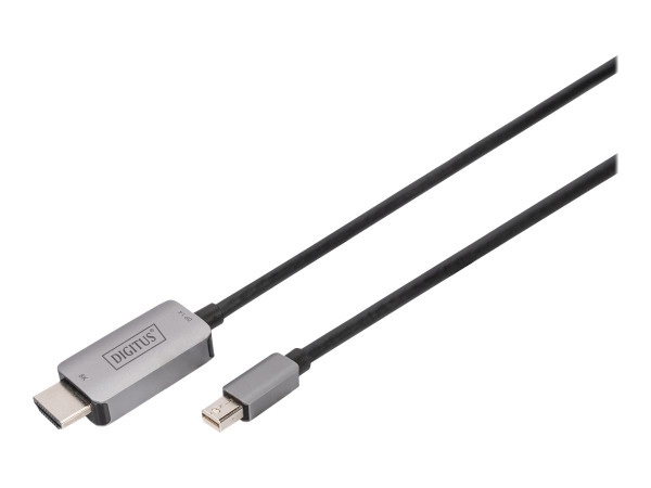 Digitus DisplayPort Adapterkabel, mini-DP zu HDMI Typ A