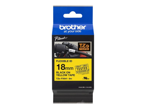 Brother Schriftband TZe-FX641 18 mm,