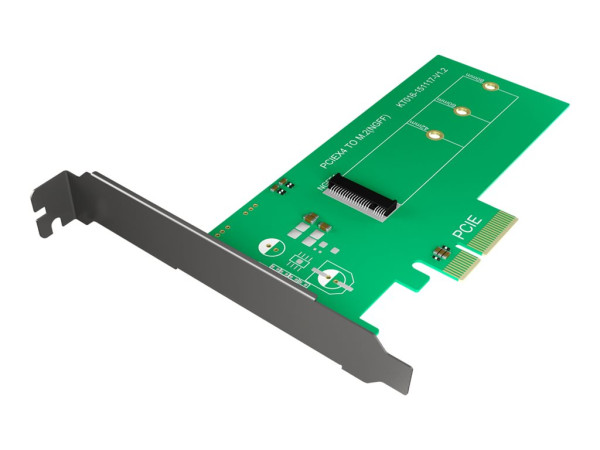 ICY BOX IB-PCI208 PCI-Karte | M.2 PCIe SSD zu PCIe