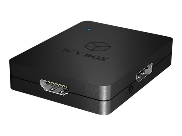 ICY BOX IB-SPL1031 DP-> HDMI VGA DP schwarz Zum