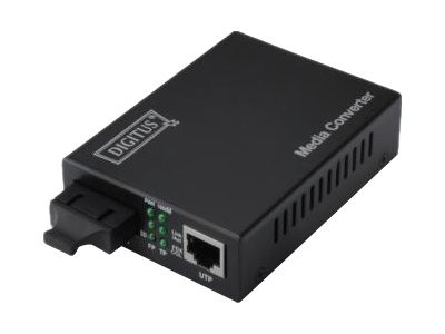 Medienkonverter DIGITUS Gigabit Ethernet, Multimode, SC