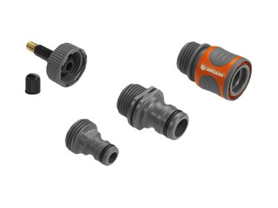 Gardena Gard EntwÃ¤sserungsventil-Set 02770-20 grau/orange