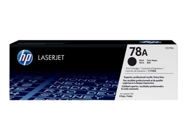 Toner HP CE278A ca.2100 Seiten schwarz 78A (z.B. 1536dnf)