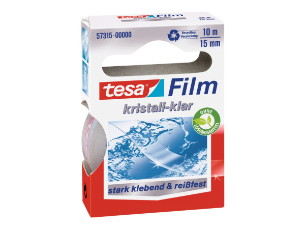 TESA tesa kristall-klar 1 Rolle 33mx15mm transparent,