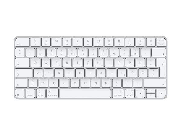 Apple Magic Keyboard mit Touch ID (silber/weiß, DE-Layout,
