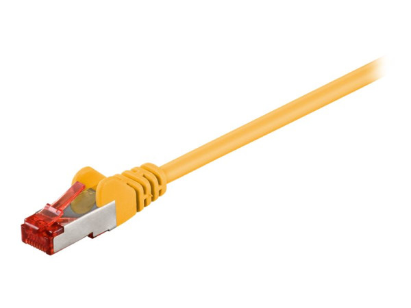 Kabel Patchkabel RJ45 0,5m CAT6 gelb