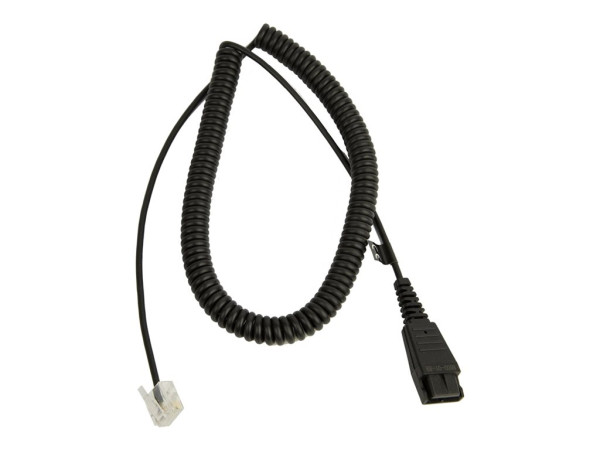 Headsets Jabra Anschlusskabel QD auf RJ45 gewendelt,