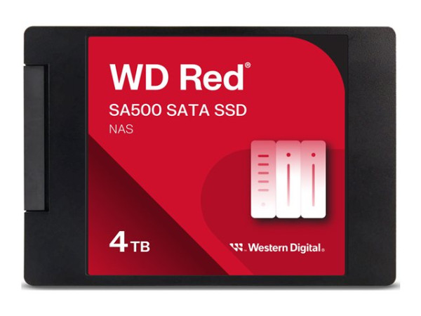 WD SSD 2.5" 4TB Red NAS 24x7 SATA3