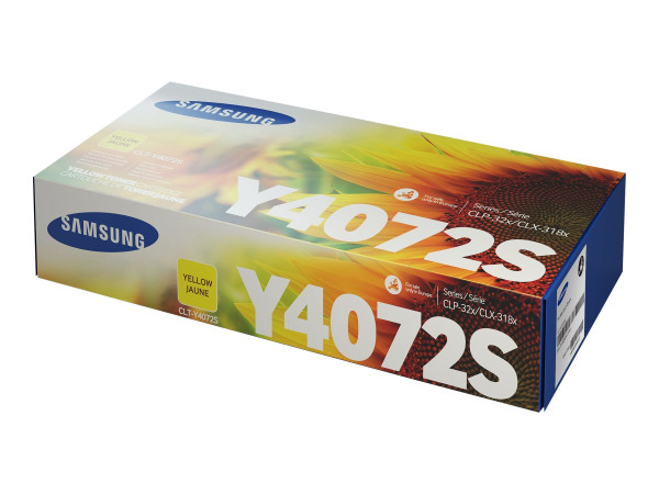 Samsung Sams Toner YE CLT-Y4072S Retail Toner Gelb 1000