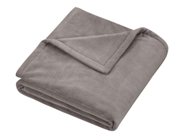 Beurer Wärmezudecke HD 75 Cosy Dark Grey (dunkelgrau, 130 x