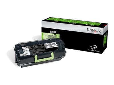 Toner Lexmark 522H bk 52D2H00 25000 Seiten