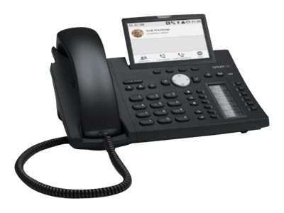 Snom D385 schwarz, Bluetooth, PoE VoIP (SIP)