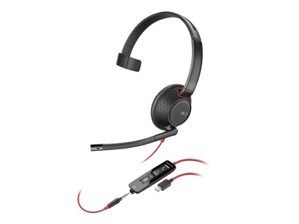HP Poly Blackwire 5210 Monaural USB-C-Headset