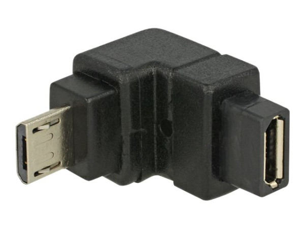 DeLOCK Adapter USB micro-B Stecker > Buc schwarz,